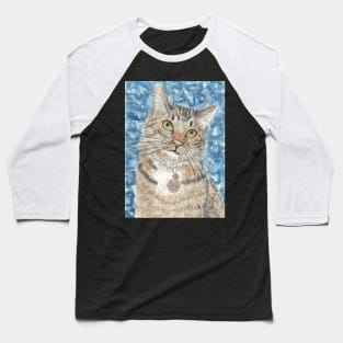 Felix Tabby cat art Baseball T-Shirt